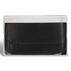 Champs Onyx Leather Multi Passport Case - Black-Penholder