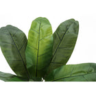 Monarch Specialties 43" Artificial Indoor Banana Tree - Floor - Black Pot-5 year limited warranty against manufacturer's defects