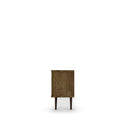 Manhattan Comfort Liberty MDP and MDF 53.14"W TV Stand, Rustic Brown (200AMC9)-Includes 2 Media Holes for Wire Management.