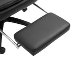 Vinsetto High Back Office Chair with Footrest and Adjustable Height - Black-90 Days Limited Manufacturer Warranty