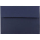 JAM Paper A7 Invitation Envelopes - 5.25 x 7.25 - Navy Blue - 50 Pack-Our envelopes are made from 28 lb paper and feature a straight flap gum closure with a textured finish