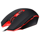 Adesso iMouse X2 RGB Gaming Mouse - Wired - USB - Black-Adjustable DPI for precision
