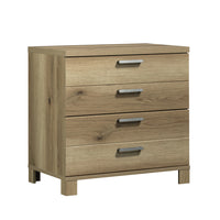 Sauder Rosedale Ranch Lateral File - Timber Oak-Strong and lightweight 1 1/4" top for durable storage and display