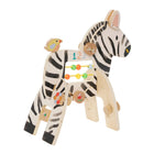 Manhattan Toy Wooden Activity Toy Safari Zebra-5