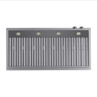 KUCHT KRH480-SS-C 48" 1200 CFM Wall Mounted Range Hood with Digital Controls - Stainless Steel-The 5-minute delay-off feature keeps the hood running after cooking to ensure smoke and odours have cleared the environment without affecting the lamp light setting