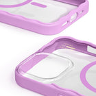 Ideal of Sweden Frame MagSafe Case for iPhone 17e/16e/15/14/13 - Pink-Compatible with our wireless chargers and MagSafe