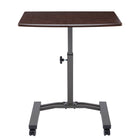 Seville Classics Mobile Laptop Desk Cart (WEB162)-Welded metal construction ensures the cart is sturdy, but lightweight