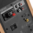 Edifier R1280DBs Modern Sound Classic Design Powered Bluetooth Bookshelf Speakers with Subwoofer Output - Brown-Total RMS: 21W x 2 (42W)