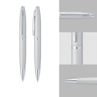 A.T. Cross Calais Ballpoint Pen - Satin Chrome-Cross is the gift of choice for generations and is proudly presented in a premium gift box. 