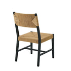 Modway Bodie Wood Dining Chair - Black/Natural-8