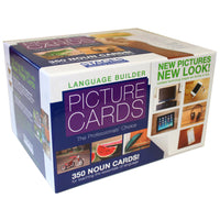 Stages Learning Materials Language Builder Picture Nouns Card Set 1, Pack of 350 (SLM001)-Size: 3 1/2"(H) x 5"(W)
