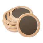 Learn Well Little Looking Mirrors 6-Piece Set-Beautifully crafted beechwood mirrors.