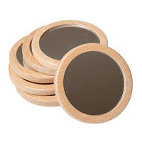 Learn Well Little Looking Mirrors 6-Piece Set-Beautifully crafted beechwood mirrors.