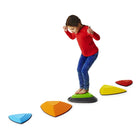Winther GONGE Bouncing River Stone Set - Set of 5-Features a soft base and a hard top platform supported by three strong steel springs to enable bouncing