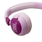 JBL Junior 320 Wired On-Ear Kids Headphones - Purple-6.89" L x 1.73" W x 6.89" H