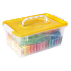 JOVI Plastilina Modeling Clay School Set - 28 Bars/3 Accessory Packs-Vibrant Mixable Colours: Explore a world of colour with JOVI plastilina's vivid and mixable hues. From bold primaries to soft pastels, our clay colours can be seamlessly blended together, allowing young artists to create custom shades and gradients with ease.
