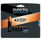 Duracell Optimum AAA Batteries - 12 Pack-Formulated with 4x Power Boost Ingredients: Duracell Optimum AAA batteries contain 4X of Duracell’s patented POWER BOOST Ingredients vs Coppertop AAA