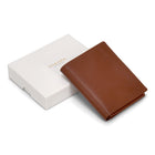Champs Onyx Leather Vertical Wallet - Brown-11 Credit card slots