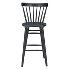 Zuo Tyce Barstool - Black - Set of 2-Ergonomic and supportive footrest