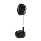 Royal Sovereign 2-in-1 Rechargeable Collaspable 4 Speed Desk/Floor Fan-Fast harging in less than 4.5 hours