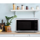 Magic Chef 1.1 cu. ft. 1000W Countertop Microwave in Stainless Steel with - Digital Touch-Express cooking function for instant startup