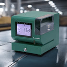 Acroprint Heavy-Duty Digital Time Recorder - Green-Advanced print head punches through up to 5 sheets of carbonless paper cards