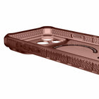 ITSKINS Hybrid_R Frost Compatible with MagSafe Case for iPhone 17 Pro Max - Mocha-Made from 100% recycled materials