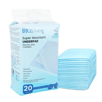 BIOS Living Disposable Underpads - Large - 120 Pack-Disposable
