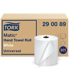 Tork Roll Towels, Advantage, 700', White - 6 Pack-Paper roll towels suitable for H1 Tork Matic Hand Towel Dispenser Systems: A large offering of dispensers and refills that ensure combinations to suit varying types of business needs