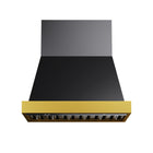 KUCHT KRH36TG 36" 900 CFM Wall Mounted Range Hood - Gemstone-This high-quality 1.0 mm thickness 304-grade stainless steel pro-style range hood will enhance the look of your gourmet kitchen