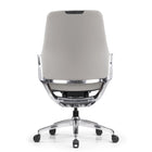 Decent Living Standard Height Back Office Chair - Off White-Adjustable seat depth, height and tilt tension
