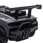 Qaba Maserati GT2 Licensed Sit to Stand Baby Sliding Car - Grey-Colour: Grey 