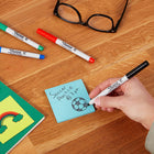 Sharpie Permanent Markers - Fine and Ultra-Fine Points - Assorted Colours - 10 Count-Ultra-fine marker has a precise, narrow tip for extreme control