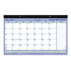 Blueline 2027 Monthly Desk Pad Calendar - 17-3/4" x 10-7/8" - Bilingual-12 Months, January to December