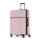 Bugatti Lisbon Large Hardside Luggage - Pink-Our suitcases feature a signature lined interior, complete with a dividing panel and tightening straps, ensuring your belongings stay secure