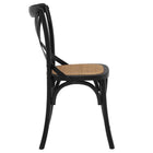Modway Gear Dining Side Chair - Black - 4 Pack-7