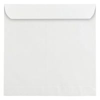 JAM Paper Square Invitation Envelopes - 10.5" x 10.5" - White - 25 Pack (3992320)-Color: White