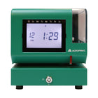 Acroprint Heavy-Duty Digital Time Recorder - Green-Great for factories, warehouses or construction sites