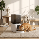 PawHut Automatic 8L Cat Feeder - WiFi - Smart App Control-32 cups/8L capacity stores enough dry food to feed your pets for days
