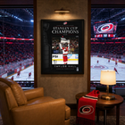 Frameworth Carolina Hurricanes: Taylor Hall PhotoGlass Framed Photo - 18" W x 22" H-6