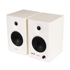 Edifier MR4 True Sound Monitoring with Multiple Connection Input - White-1" silk dome tweeters, 4" low-frequency drivers, and high-performance 42W Class-D power amplifiers provide a clear, smooth, and overall sound