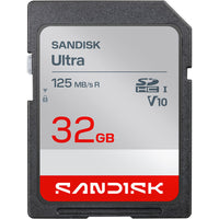 Sandisk 32GB Ultra PLUS SDHC UHS-I Card-SanDisk Ultra SD cards are fast with exceptional video recording performance to let you capture your memories when they happen