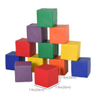 Soozier Toddlers Soft Play Foam Blocks 12-Piece Set - Primary Colours-Custom configurations bring a lot of fun for little ones 