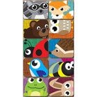 Ashley Productions Non-Magnetic Mini Whiteboard Erasers - Keyhole Kritters - 10 Pack-Non-Magnetic Mini Whiteboard Erasers, Super fun themed designs and great for small hands!