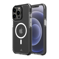 AXS PROShield Plus MagSafe Compatible Drop-tested Clear Case for Apple iPhone 13 Pro - Black-Sleek reinforced corners maximize shock absorption