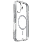 LAUT AERO SPARKLE MagSafe Case for iPhone 16 - Crystal Silver-A blend of style and cutting-edge technology