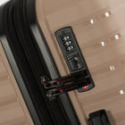 Air Canada Jasper 28" Hardside Check-in Spinner Luggage  - Champagne-Locking retractable push-button trolley handle