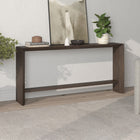 Hudson&Canal Osman 64"W Console Table - Alder Brown-Features easy assembly