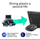 Logitech MK270 Wireless Keyboard and Mouse Combo for Windows-MK270 combo features a 36-month keyboard and 12-month mouse battery life (3), along with on/off switches allowing you to go months without the hassle of changing batteries