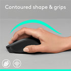 Logitech M280 Wireless Mouse - 3 Buttons - Black-Long Battery Life: Go longer between battery changes with the energy-efficient 18-month battery life(1), so you can focus on the work that really matters; 1 x AA battery included